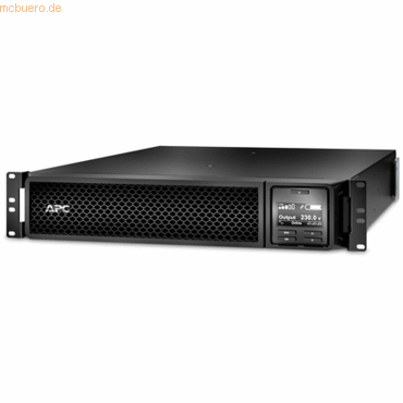 0731304317647 - SRT3000RMXLI 3kVA Rackmount 2U 230V 8x C13+2x C19 IEC outlets SmartSlot Extended runtime W  rail kit