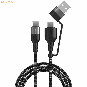 4250774954856 - ComboCord CA - USB-Kabel - USB USB-C (M) zu USB-C (M) - 20 V - 3 A - 15 m 4250774954856 - ComboCord CA - USB-Kabel - USB USB-C (M) zu USB-C (M) - 20 V - 3 A - 15 m
