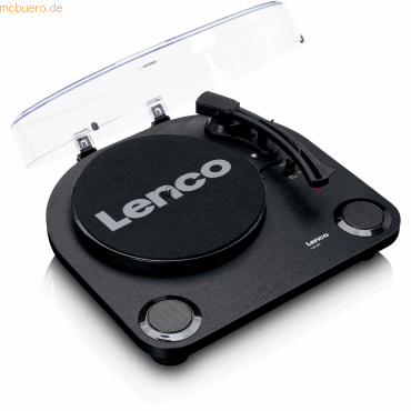 Lenco Lenco LS-40BK Plattenspieler mit int. Lautsprechern (Schwarz)