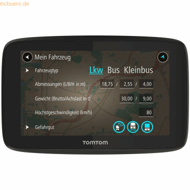 0636926089579 - GO Professional 520 - GPS-Navigationsgerät - Kfz 1270cm (5) Breitbild (1PN500207) 0636926089579 - GO Professional 520 - GPS-Navigationsgerät - Kfz 1270cm (5) Breitbild (1PN500207)