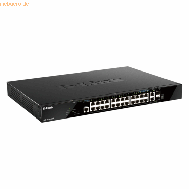 D-Link D-Link DGS-1520-28MP 28-Port GBit PoE Smart Mgt Stack Switch