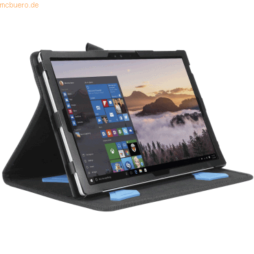 3700992511450 - Mobilis ACTIV - Flip-Hülle für Tablet - Schwarz - für Microsoft Surface Pro (Mitte 2017) Pro 4