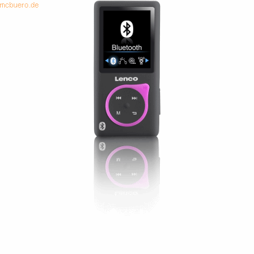 Lenco Lenco Xemio-768 MP3-/Videoplayer mit 8GB & BT (Pink)