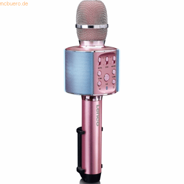Lenco Lenco BMC-090 Karaoke-Mikrofon (Rosa)