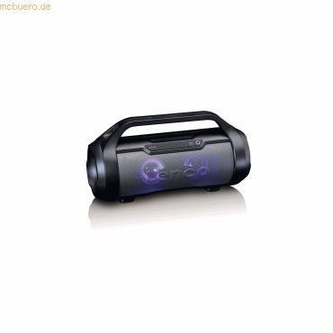 Lenco LENCO SPR-070BK Boombox mit PLL FM-Radio, micro-USB, SD, black