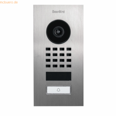 DoorBird DoorBird D1101V IP Video Türstation Unterputz Edelstahl V4A