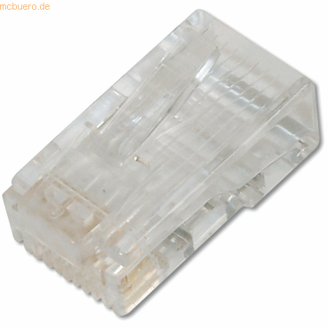 4016032316787 - DIGITUS Modularstecker für Rundkabel CAT 6 8P8C ungeschirmt