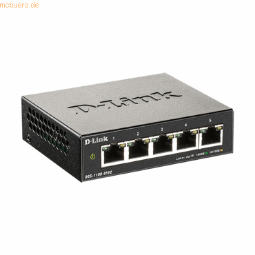 D-Link D-Link DGS-1100-05V2 5-Port Gigabit Smart Switch