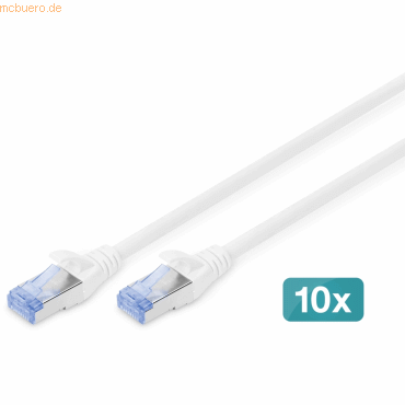 4016032470199 - DIGITUS 10er CAT 5e SF UTP Patchkabel 3m grau