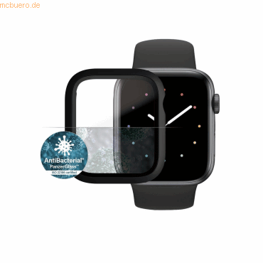 PanzerGlass PanzerGlass FullBody Apple Watch 4/5/6/SE 44mm Antibakt Bl