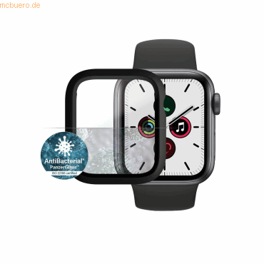 PanzerGlass PanzerGlass FullBody Apple Watch 4/5/6/SE 40mm Antibakt, B