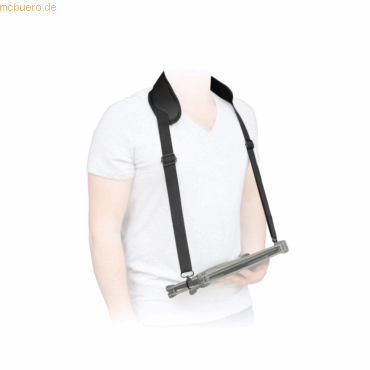 3760080659877 - Mobilis - Ergonomic Shoulder Strap mit Soft Ringen (001025)