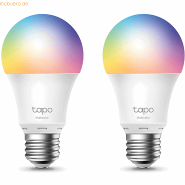 TP-Link TP-Link Tapo L530E smarte WLAN LED Glühbirne mehrfarbig (2er)