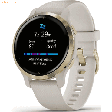 0753759271886 - - Venu 2S GPS-Multisportuhr beige hellgold Smartwatch (010-02429-11)