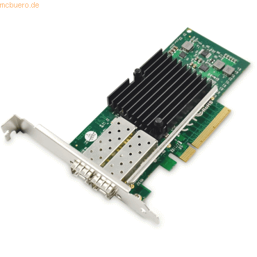4016032445197 - DIGITUS DN-10162 - network adapter - PCIe 30 x8 - 10 Gigabit SFP+ x 2 4016032445197 - DIGITUS DN-10162 - network adapter - PCIe 30 x8 - 10 Gigabit SFP+ x 2