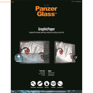 PanzerGlass PanzerGlass iPad Pro 12,9-(2018/20/21/22) CF Graphic Paper