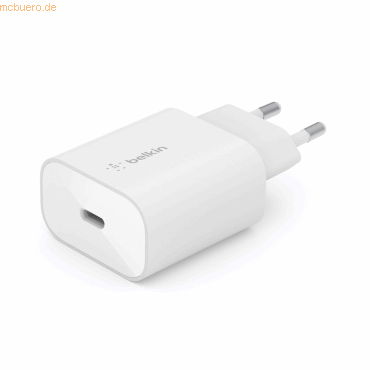 Belkin Belkin 25W USB-C Ladegerät mt Power Delivery BOOST CHARGE weiß