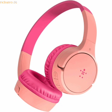 Belkin Belkin SOUNDFORM Mini On-Ear Kopfhörer für Kinder, pink