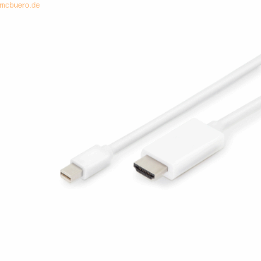 Assmann DIGITUS DisplayPort Adapterkabel, mini DP - HDMI Typ A 2.0m