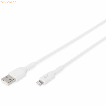 Assmann DIGITUS Lade-/Datenkabel, Lightning - USB A St/St, 1.0m