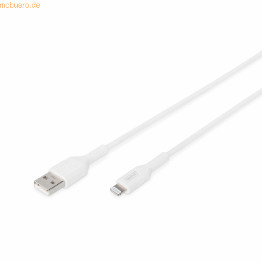 Assmann DIGITUS Lade-/Datenkabel, Lightning - USB A St/St, 1.0m