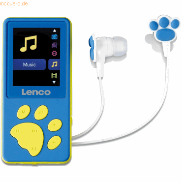 Lenco LENCO Xemio-560BU - MP3-/MP4-Player mit 8GB Speicher, blau