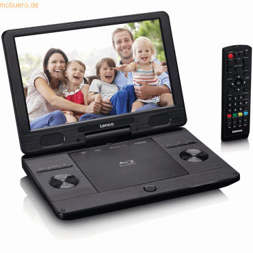 Lenco LENCO BRP-1150BK tragbarer 11,5- Bluray DVD Player