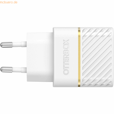 0840104250846 - Otterbox EU Wall Charger 20W USB-Ladegerät 20 W Innenbereich Ausgangsstrom (max) 3 A Anzahl Ausgänge 1 x USB-C®