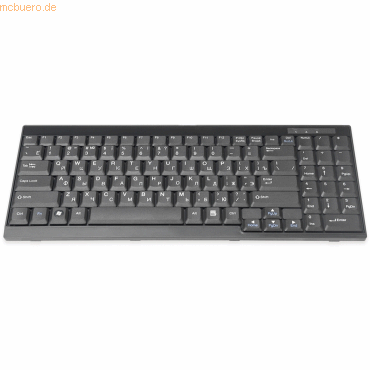4016032356134 - DIGITUS Tastatur für TFT-Konsolen schwarz Kabelrussisch 4016032356134 - DIGITUS Tastatur für TFT-Konsolen schwarz Kabelrussisch