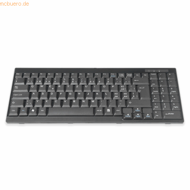 4016032356240 - DS-72000CH Kabelgebunden KVM-Tastatur Schweiz QWERTZ Windows® Schwarz