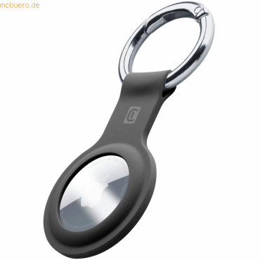 8018080422188 - Silikon Case keyring black airtagkeyringk Für Apple AirTag - Cellularline