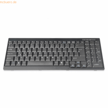 4016032356363 - DIGITUS Tastatur für TFT-Konsolen schwarz Kabeltürkisch