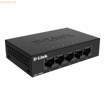 D-Link D-Link DGS-105GL 5-Port Gigabit Light Switch ohne IGMP