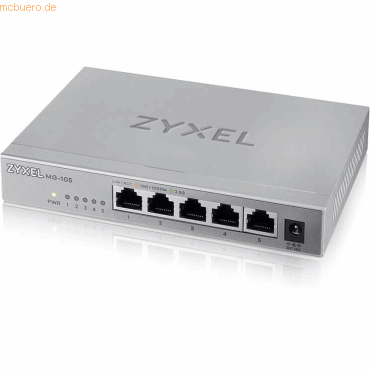 Zyxel ZyXEL MG-105 5-Port 25G MultiGig Switch unmgd