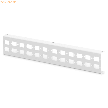 4016032466147 - DIGITUS Adapterplatte für DN-96800M-2 grau 24x SC-SX LC-DX