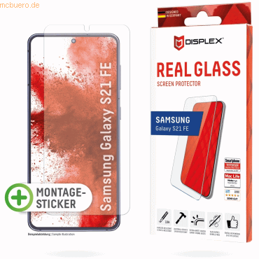 E.V.I. DISPLEX Real Glass Samsung Galaxy S21 FE