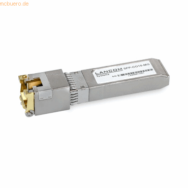 4044144601897 - LANCOM SFP-CO10-MG - SFP+-Transceiver-Modul - 10 GigE - 10GBase-T - RJ-45 - bis zu 30 m (Packung mit 10)