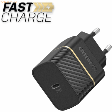 Otterbox OtterBox EU Wall Charger 20W - 1X USB-C 20W USB-PD Black