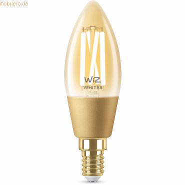 Signify WiZ Filament 25W E14 Kerzenform Amber Einzelpack