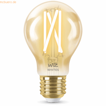 Signify WiZ Filament 50W E27 Standardform Amber Einzelpack
