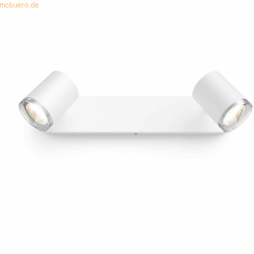 Signify Philips Hue White Amb. Adore Spot 2 flg. weiß 2 x 350lm DS