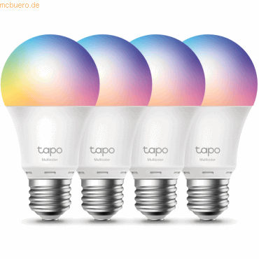 TP-Link TP-Link Tapo L530E(4-pack) Smart WLAN LED Glühbirne Multicolor