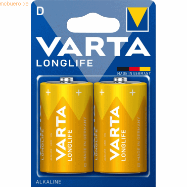 Varta VARTA LONGLIFE D Blister 2