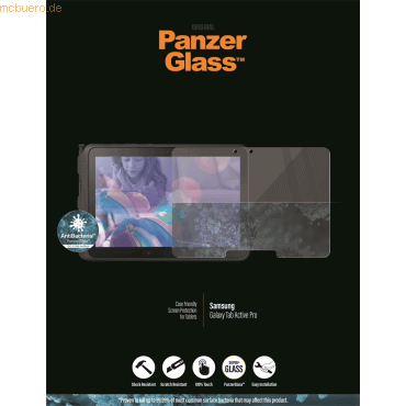 PanzerGlass PanzerGlass f. Samsung Galaxy Tab Active 4 Pro Antibakteri