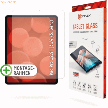 4028778115081 - Displex Tablet Panzerglas für Apple iPad Pro 129 (3 4 5 Gen)