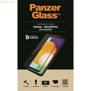 5711724072833 - PanzerGlass Displayschutzglas für Samsung Galaxy A03 core A13 5G A04s 5711724072833 - PanzerGlass Displayschutzglas für Samsung Galaxy A03 core A13 5G A04s