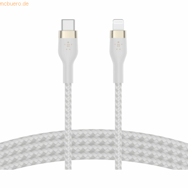 Belkin Belkin PRO Flex Lightning/USB-C,bis 15W, Apple zert.,1m, weiß