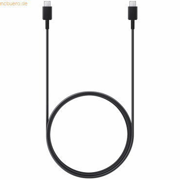 Samsung Samsung USB-C zu USB-C Kabel EP-DX310 (3A) 1,8m, Black