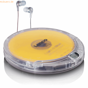 Lenco Lenco CD-012TR tragbarer CD-Player mit Aufladefunktion