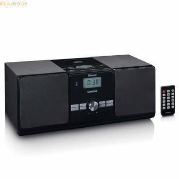 Lenco Lenco MC-030BK Mikro-Set mit CD/ MP3-Player